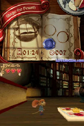 Tale of Despereaux, The (Europe) (En,Fr,De,Es,It) screen shot game playing